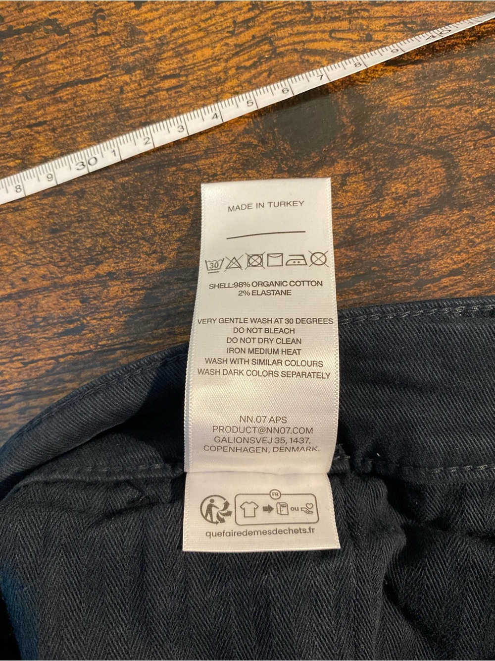 NWT NN.07 Aden Straight Leg Chino Pants Retail $195 - Picture 8 of 8